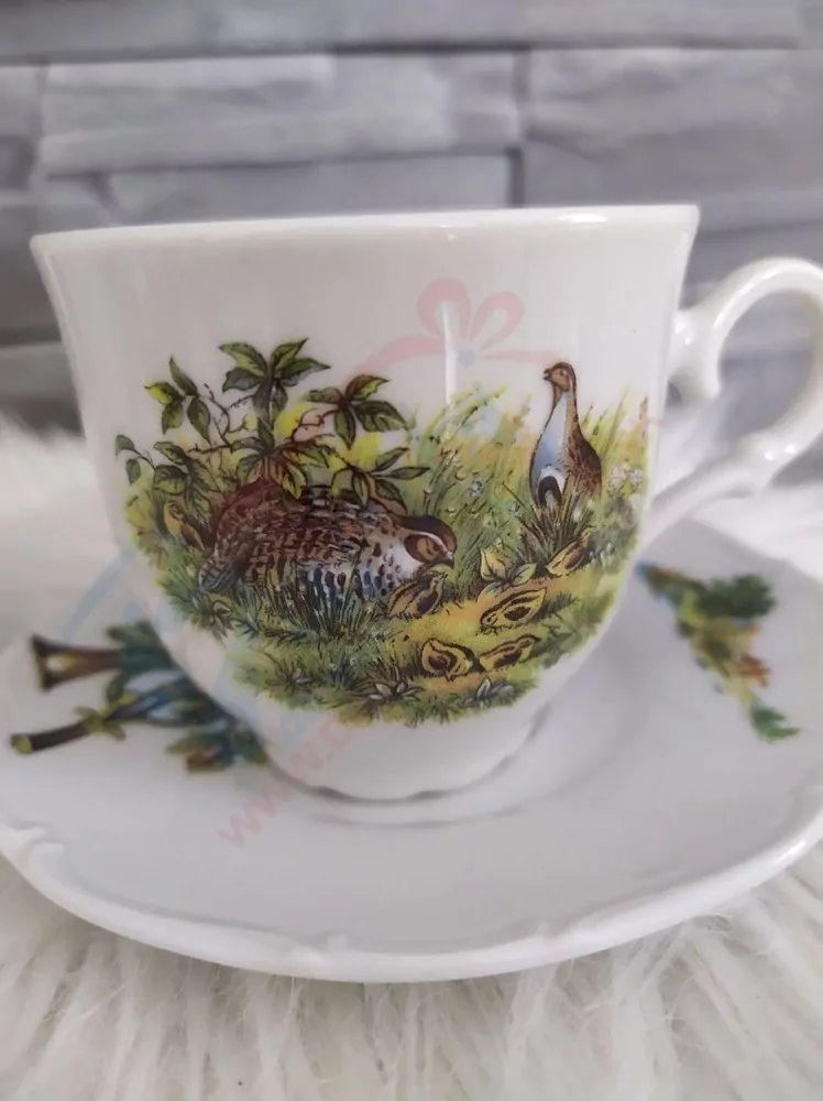 Porcelánová sada pre poľovníka