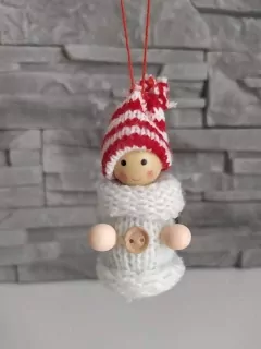 Snehuliačik na zavesenie