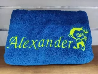 Osuška s menom ALEXANDER