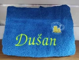 Osuška s menom DUŠAN