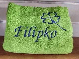 Osuška s menom FILIPKO