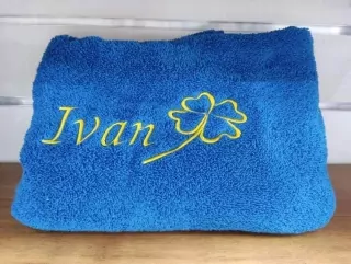 Osuška s menom IVAN