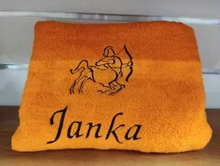 Osuška s menom JANKA