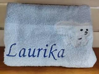 Osuška s menom LAURIKA