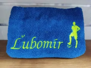Osuška s menom ĽUBOMÍR