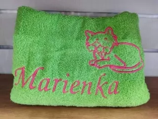 Osuška s menom MARIENKA