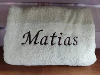 Osuška s menom MATIAS