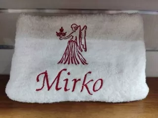 Osuška s menom MIRKO
