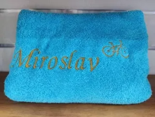Osuška s menom MIROSLAV
