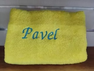 Osuška s menom PAVEL