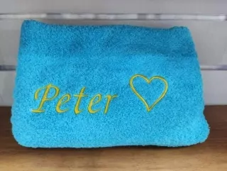 Osuška s menom PETER