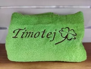Osuška s menom TIMOTEJ