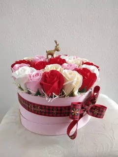 Mydlový box - vianočný 1.