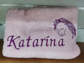 Osuška s menom Katarína