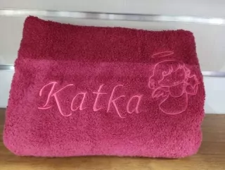 Osuška s menom Katka