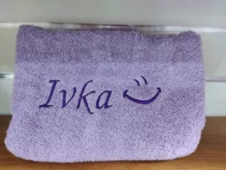 Osuška s menom Ivka
