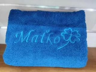 Osuška s menom Maťko