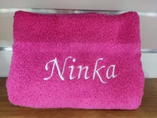 Osuška s menom Ninka