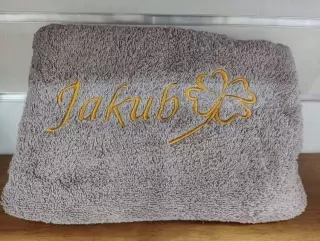 Osuška s menom Jakub
