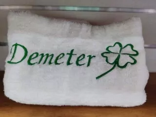Osuška s menom Demeter