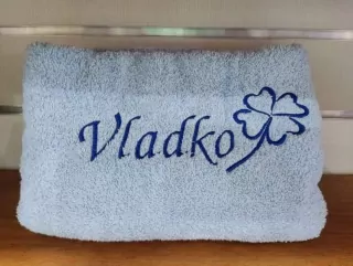 Osuška s menom Vladko