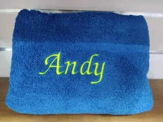 Osuška s menom Andy