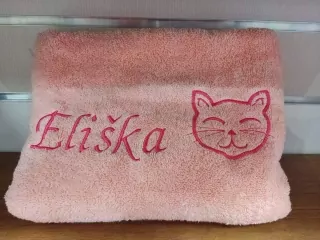 Osuška s menom Eliška