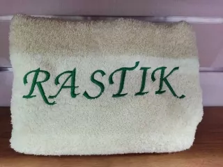 Osuška s menom Rastík