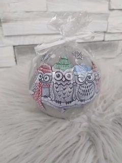xSviečka so zimnými sovičkami