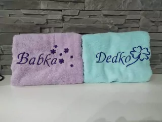 Set uterákov pre Babku a Dedka