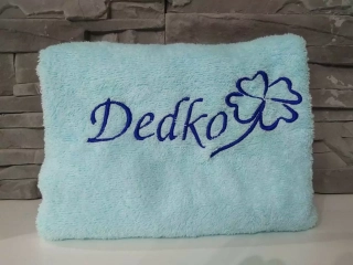 Osuška s nápisom Dedko