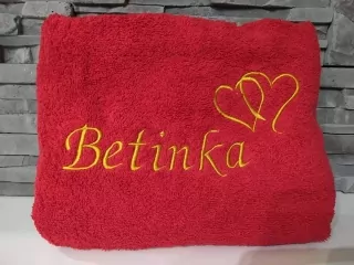 Osuška s menom Betinka