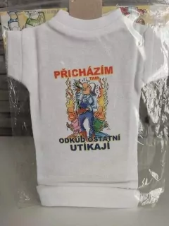 Tričko na fľašu Přicházim