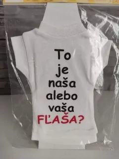 Tričko na fľašu Naša - Vaša