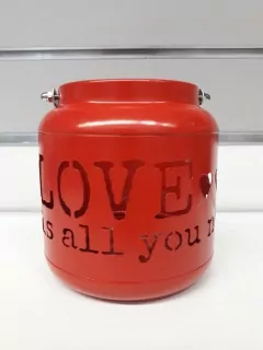 Svietnik LOVE IS ALL YOU NEED
