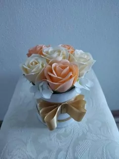 Flowers box gold