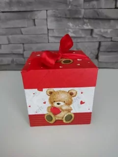 Darčeková krabička - s mackom