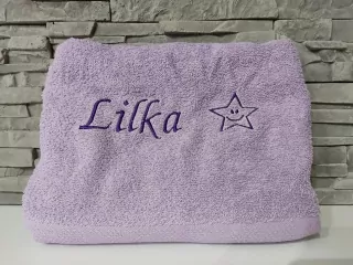 Osuška s menom Lilka