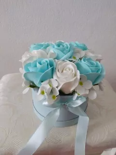 Flowers box - Blue