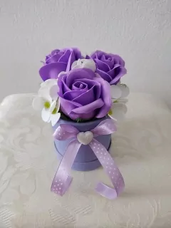 Flowers box - Fialový 1
