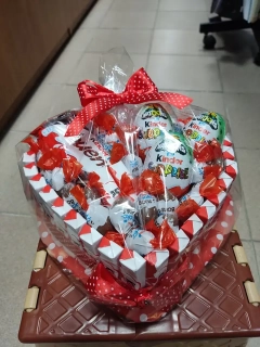 Kinder torta - Srdiečko