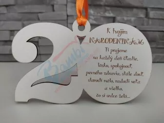 DREVENÉ BLAHOŽELANIE 20