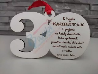DREVENÉ BLAHOŽELANIE 30