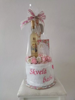 Darčekový set k jubielu pre babku