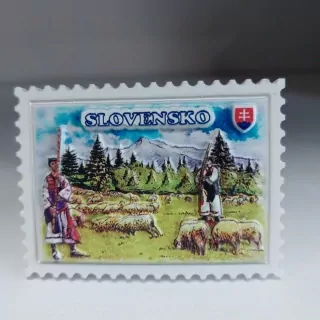 Magnetka: Slovensko s ovečkami