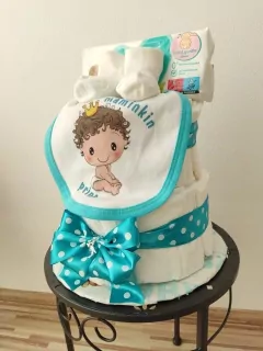 Dvojposchodová torta pre Maminkinho princa