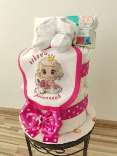 Dvojposchodová torta pre Ockovu princeznú