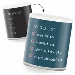 Meniaci sa hrnček - To Do list