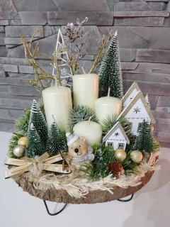xRozprávkový adventný svietnik