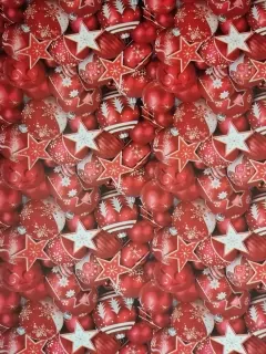 Baliaci papier 5m červený- ozdoby